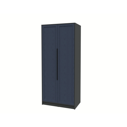 Шкаф распашной Тренд КТ-Ш2 (Антрацит ЛДСП/ Дуб королевский ЛМДФ) Ш918 В2128 Г547.. Шкаф распашной Тренд КТ-Ш2 (Антрацит ЛДСП/ Дуб королевский ЛМДФ) Ш918 В2128 Г547..